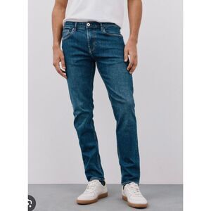 Fat Face UK men’s slim leg medium wash jeans 36x34